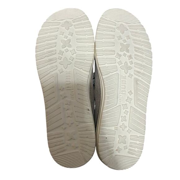 NWT Hey Dude women’s Chambray slip on loafers sz 11 casual classy lightweight - Picture 2 of 6